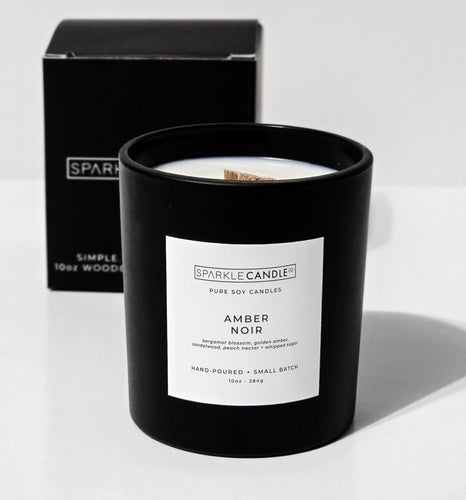 Amber Noir - Limited Edition Black Tumbler