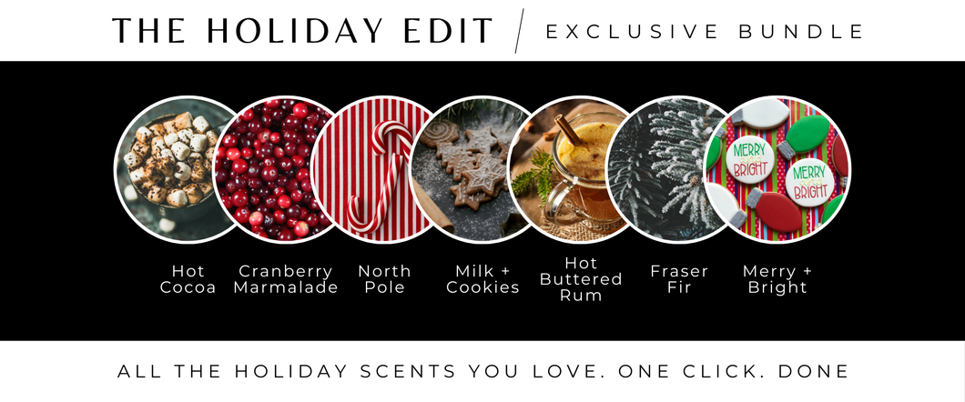 The Holiday Edit — Black Friday Exclusive 7 Candle Bundle