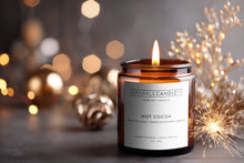 Load image into Gallery viewer, hot-cocoa-scented-soy-wax-candle-chocolate-marshmallow