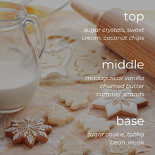 Load image into Gallery viewer, milk-and-cookies-scent-notes-soy-candle